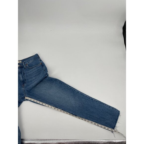 Madewell Womens Size 28T The Perfect Vintage Jeans Fair Trade Denim High Waist - Picture 8 of 11